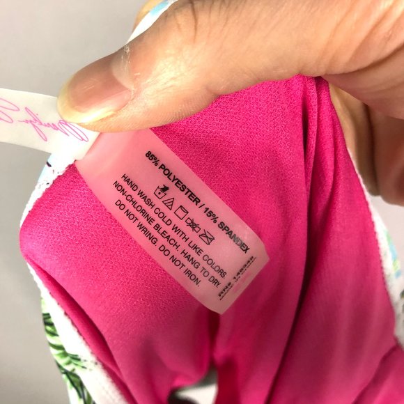 Marilyn Monroe Pink Flamingo Halter Bikinis Bottom Size 2X - Picture 9 of 9